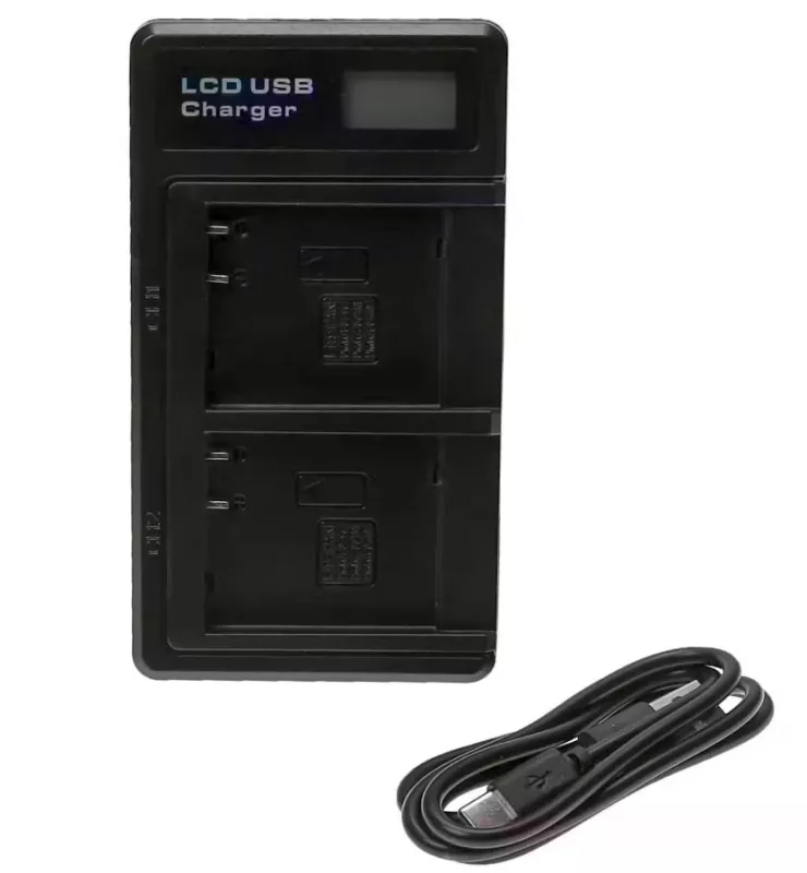 USB DUÁLNÍ nabíječka baterie Panasonic DMW-BLE9
