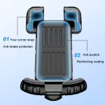YYS-680 držák mobilu a GPS navigace pro horská kola i motocykly, masivní provedení z pevných materiálů tlumící nárazy, rychlá instalace ( do 3s ) , bezpečnostní zámek TopTechnology