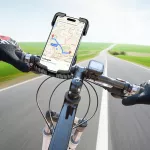 YYS-680 držák mobilu a GPS navigace pro horská kola i motocykly, masivní provedení z pevných materiálů tlumící nárazy, rychlá instalace ( do 3s ) , bezpečnostní zámek TopTechnology