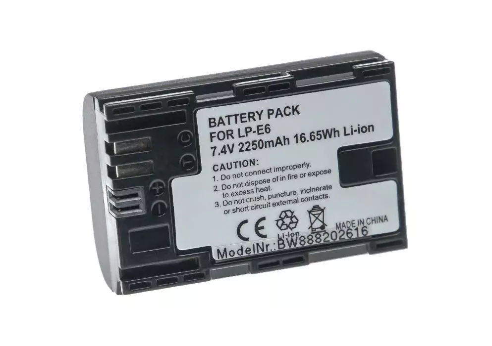  Baterie Canon LP-E6 2250mAh