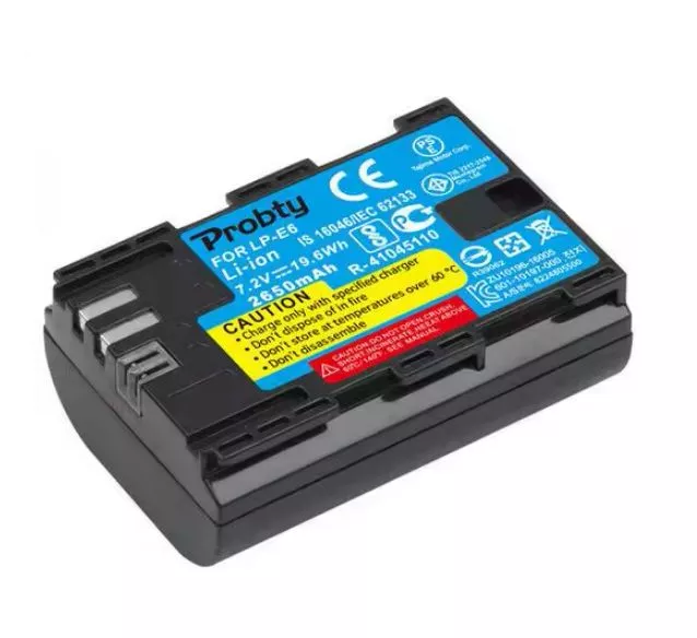 Baterie Canon LP-E6 2650mAh 7,4V Li-Ion