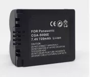 Baterie Panasonic CGA-S006, CGR-S006, CGR-S006A/1B, DMW-BMA7, DMWBMA7, CGA-S006E, CGR-S006E, CGA-S006A, CGR-S006A, CGR-S006E/1B - 720 mAh Power Energy Battery