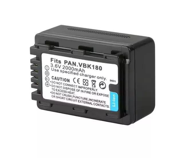  Baterie Panasonic VW-VBK180, VW-VBK360 2000mAh