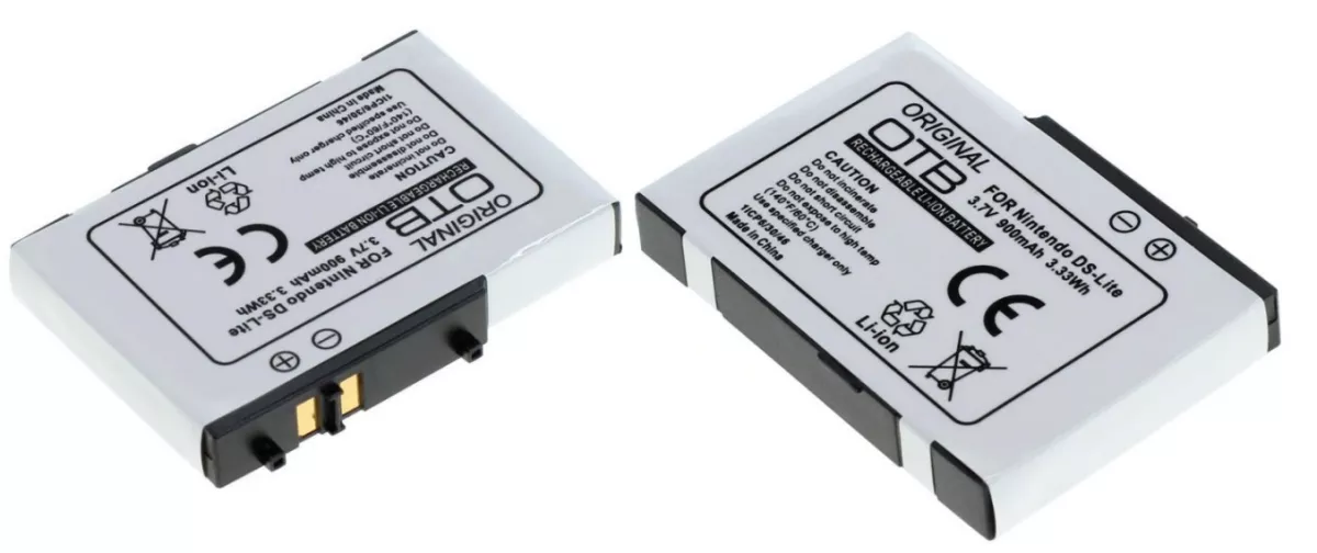 Baterie pro herní konzoli Nintendo DS Lite 900mAh 