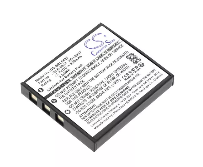 Baterie Samsung SBL-0837 820mAh 3,7V Li-Ion