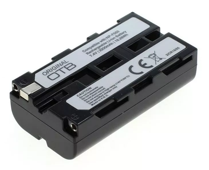 Baterie SONY NP-F550 2200mAh Li-Ion 7,2V