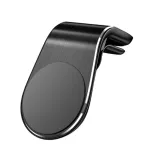 BNMD15 magnetický držák telefonu do větrací mřížky ventilátoru, kovový, barva černá TopTechnology