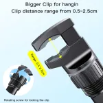 C192 držák mobilního telefonu na zpětné zrcátko automobilu, silná pružina chrání před vypadnutím zařízení i na hrbolaté cestě, otáčení na čtyřech kloubech 2 x 360° a 2 x 120° Yesido