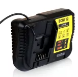 Dewalt DCB112 nabíječka 2A pro akumulátorové nářadí a zařízení s bateriemi Li-Ion o napětí 10.8V - 18V, nahrazuje originál Dewalt DCB112 nabíječka 2A