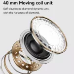 EP07 Bluetooth sluchátka s ANC potlačením hluku, černá, black, bluetooth V5.3 Yesido