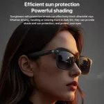 IO35 hudební Hi-Fi sluneční brýle s podporou bluetooth hovorů, voděodolnost IP54, černé Yesido