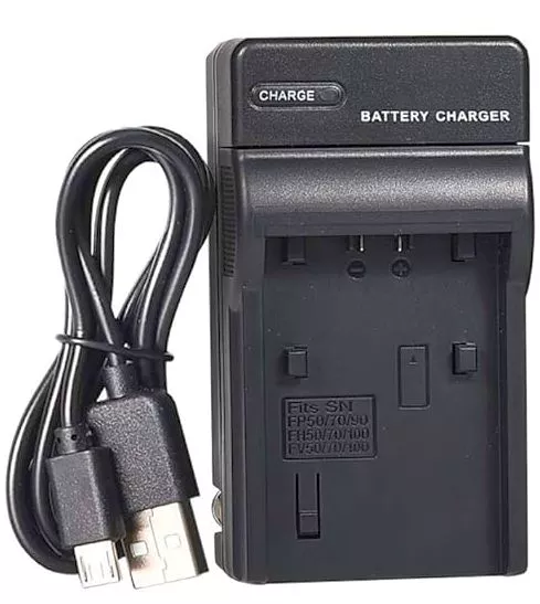 Nabíječka SONY NP-FH30, NP-FH50, NP-FH70 s USB