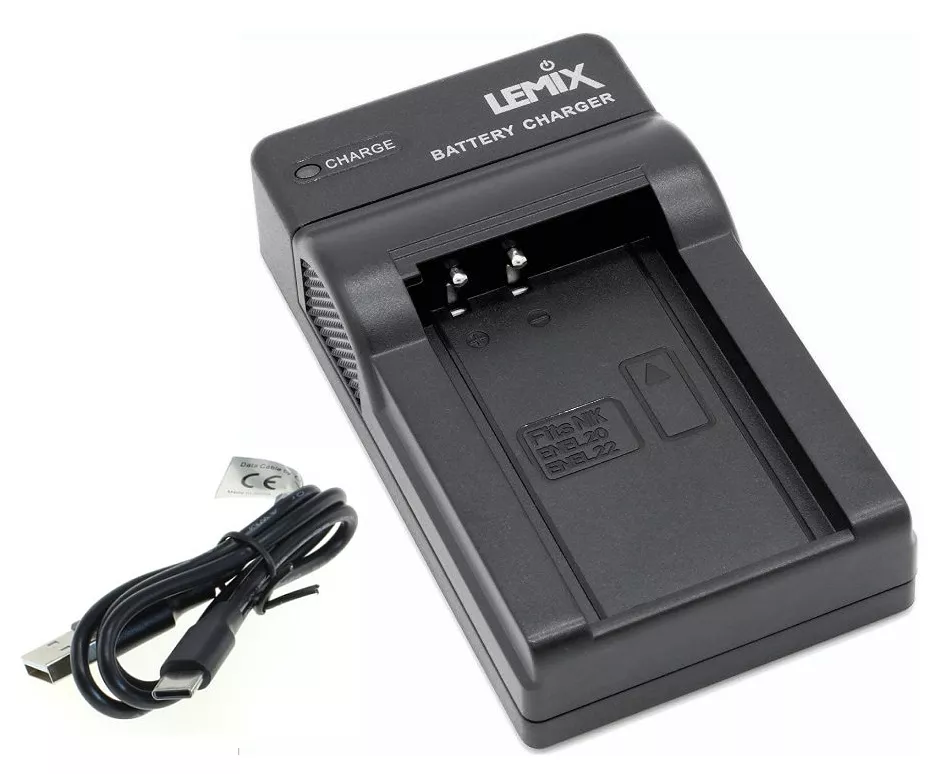 Nabíječka pro Nikon EN-EL20, EN-EL22, EN-EL24