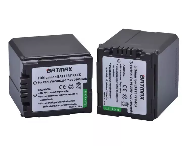 VW-VBG260 baterie Panasonic 2600mAh