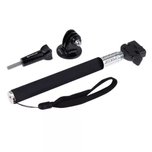 Teleskopická selfie tyč pro akční kamery GoPro, DJI Osmo Action, Insta360 a další – univerzální monopod s držákem pro sportovní kamery Poluz Teleskopická selfie tyč pro akční kamery GoPro, DJI Osmo Action, Insta360 a další – univerzální monopod s držákem pro sportovní kamery Poluz