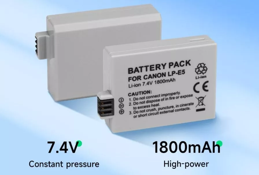 Baterie Canon LP-E5 1800mAh