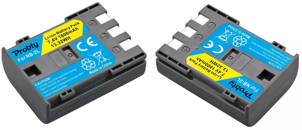  Baterie Canon NB-2L, NB-2LH 1800mAh