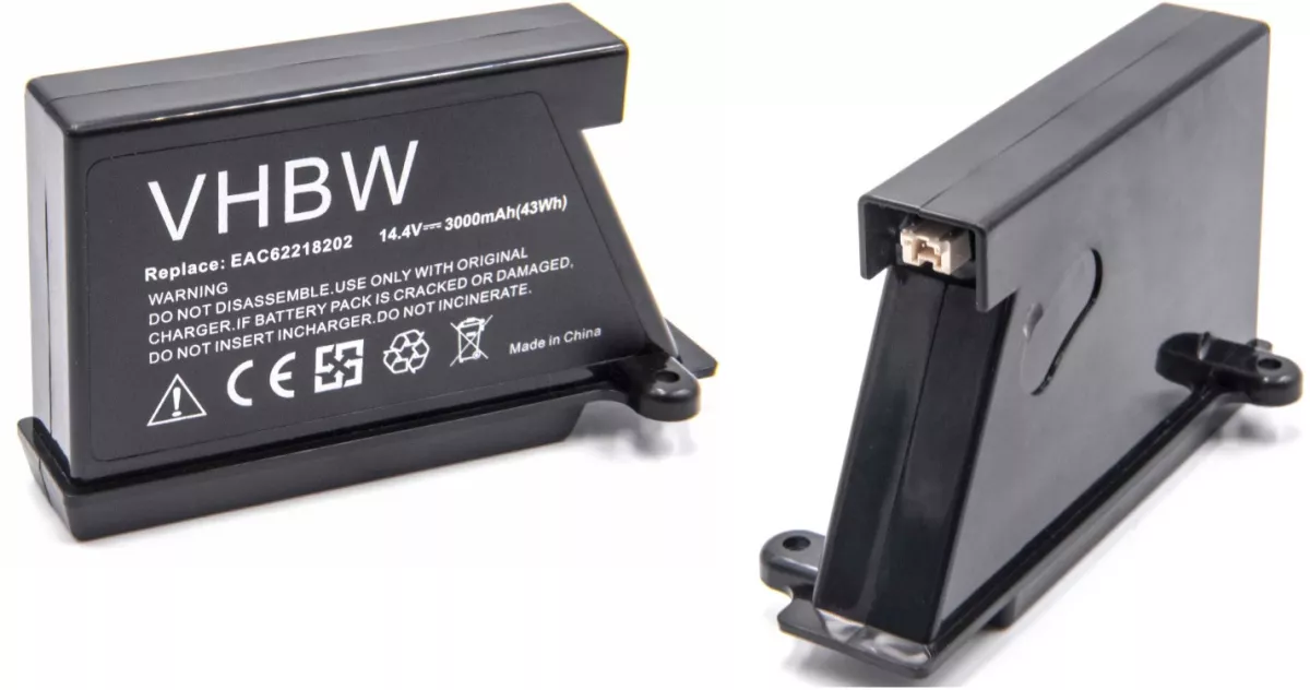  Baterie LG EAC60766101 – 3000 mAh, 14,4 V Li-ion