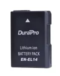 Baterie Nikon EN-EL14 1200mAh Li-Ion 7.4V - výkonná náhradní baterie pro digitální fotoaparáty a zrcadlovky, nahrazuje originál DuraPro