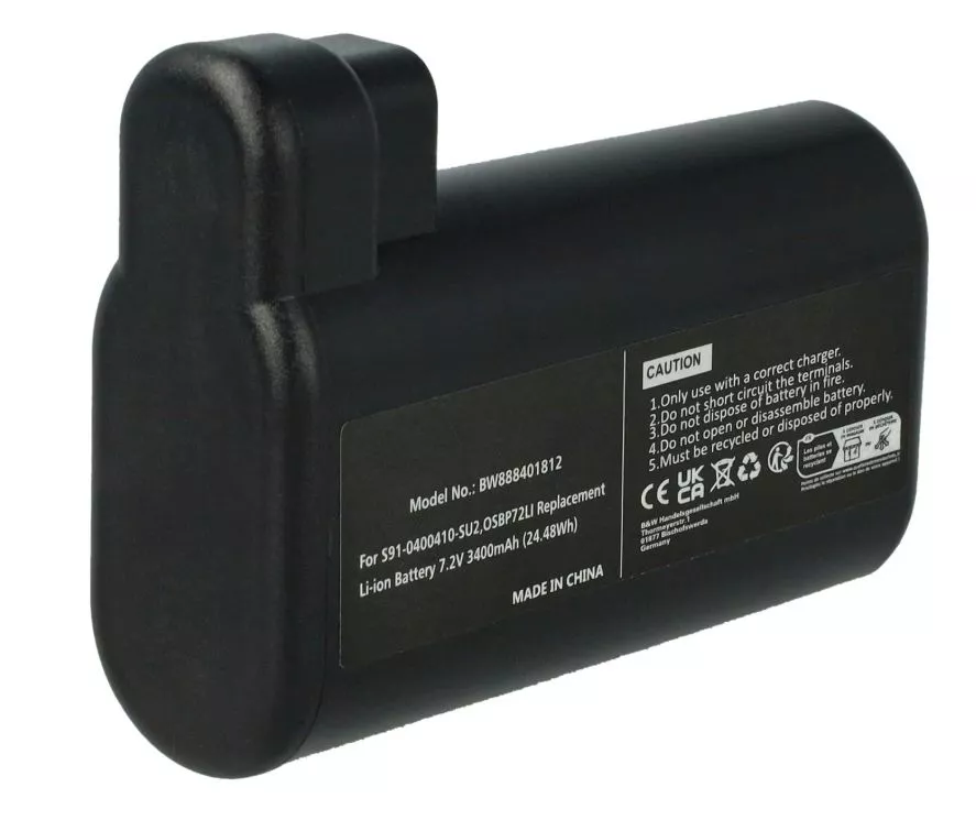Baterie OSBP72LI 3400mAh pro AEG a Electrolux