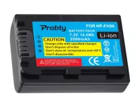 Baterie Sony NP-FH30, NP-FH40, NP-FH50, NP-FH60, NP-FH70, NP-FH90, NP-FH100 2000mAh 7,2V Li-Ion, kompatibilní akumulátor pro videokamery a fotoaparáty Probty
