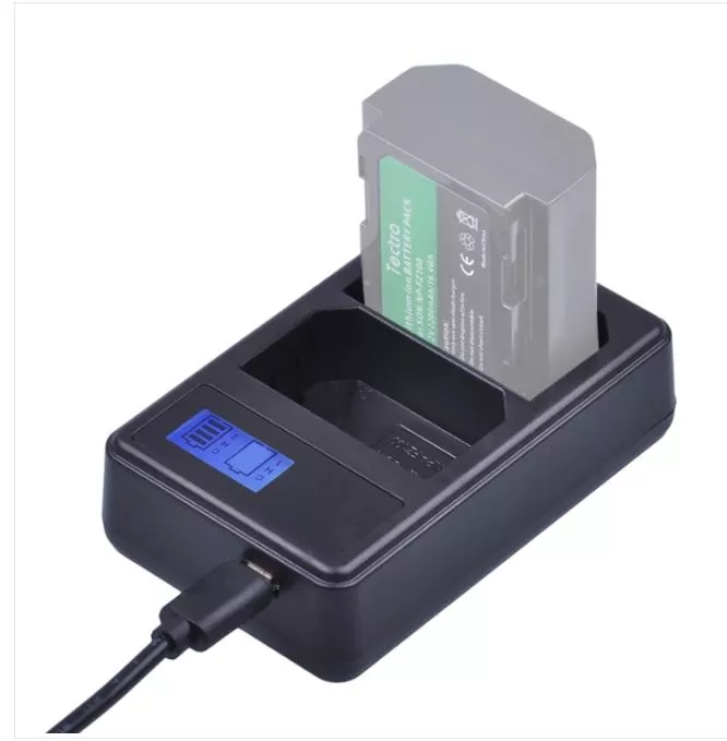 Duální nabíječka baterií Sony NP-FZ100 s LCD