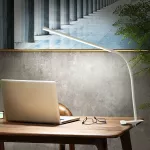 LED lampička s klipem a ohebným ramenem – USB stmívatelná stolní lampa na čtení, práci i do postele TopTechnology