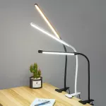 LED lampička s klipem a flexibilním ramenem USB