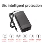 Nabíječka 42V 4A pro 36V Li-ion baterie | 5.5×2.1 mm | Rychlá a univerzální, pro elektrokola, elektrokoloběžky a další zařízení TopTechnology