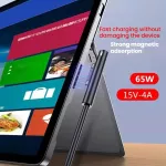 Nabíječka Microsoft Surface 65W (15V/4A) – adaptér pro Surface Pro / Notebook / Book, USB-A port TopTechnology