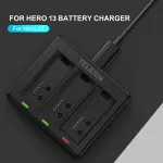 Nabíječka pro 3 baterie GoPro HERO13 Black – USB nabíjecí box TELESIN