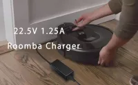 Nabíječka pro iRobot Roomba 22,5V 1,25A – kompatibilní napájecí adaptér pro série 400, 500, 600, 700 (náhrada 17062, 17063, APS 4902, 80701) DigiBuddy
