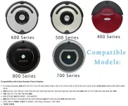 Nabíječka pro iRobot Roomba 22,5V 1,25A – kompatibilní napájecí adaptér pro série 400, 500, 600, 700 (náhrada 17062, 17063, APS 4902, 80701) DigiBuddy