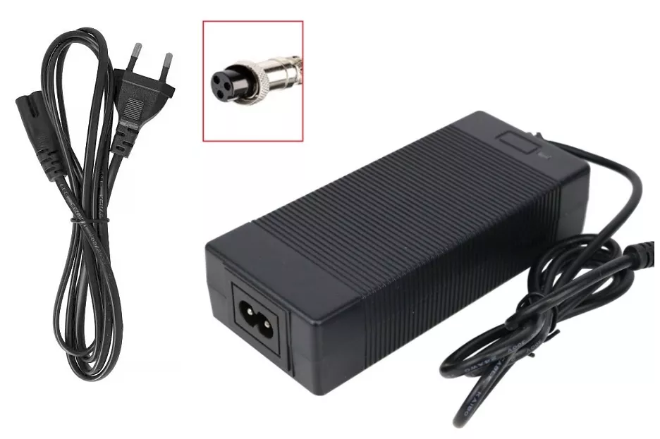  Nabíječka 42V 2A GX16 (3pin) elektrokoloběžky 36V