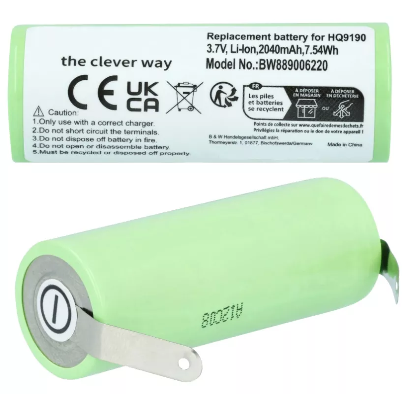 Baterie do holicího strojku Philips 3,7V 2040mAh