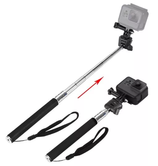 Teleskopická selfie tyč pro akční kamery