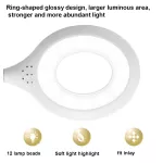 USB LED lampička na čtení – ohebná, 12 diod, kruhové světlo TopTechnology