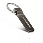 Kovový USB flash disk 128 GB šedý s kroužkem na klíče – USB 2.0 MICRODRIVE Kovový USB flash disk 128 GB šedý s kroužkem na klíče – USB 2.0 MICRODRIVE