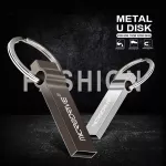 Kovový USB flash disk 128 GB šedý s kroužkem na klíče – USB 2.0 MICRODRIVE Kovový USB flash disk 128 GB šedý s kroužkem na klíče – USB 2.0 MICRODRIVE