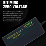 Automatická nabíječka 48V 4,8A (59,3V) pro olověné baterie elektrických skútrů a elektrokol 40–45Ah TopTechnology