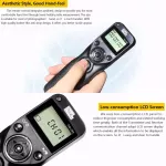 Bezdrátová časová spoušť Canon E3 Pixel TW-283 – intervalometr, časovač a LCD displej, dosah až 80 m TopTechnology