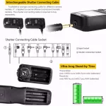 Bezdrátová časová spoušť Canon E3 Pixel TW-283 – intervalometr, časovač a LCD displej, dosah až 80 m TopTechnology