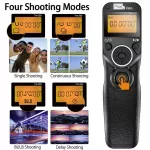 Bezdrátová časová spoušť Canon E3 Pixel TW-283 – intervalometr, časovač a LCD displej, dosah až 80 m TopTechnology