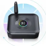 Bluetooth audio přijímač GR01 s externí anténou, přehráváním z TF karty a audio výstupem AUX 3,5 mm TopTechnology Bluetooth audio přijímač GR01 s externí anténou, přehráváním z TF karty a audio výstupem AUX 3,5 mm TopTechnology
