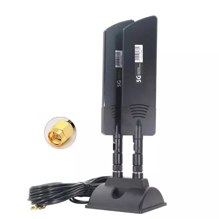 Externí skládací anténa pro 4G/5G router s magnetickou základnou a 5m kabelem