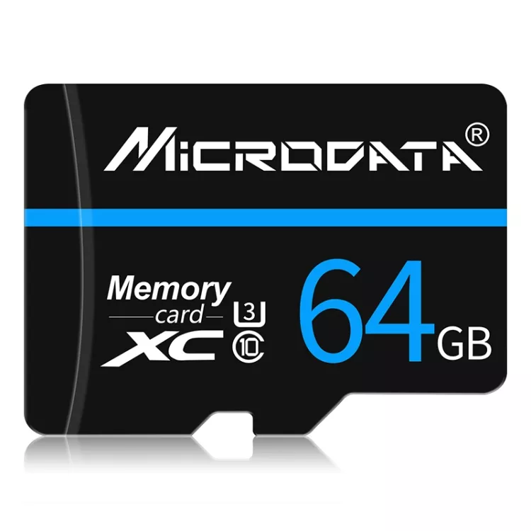 MICRODATA 64GB U3 microSD karta – 80 MB/s, 4K