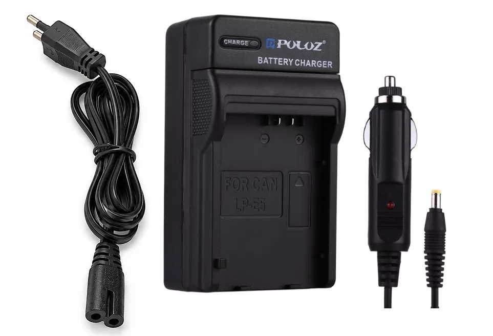 Nabíječka baterie Canon LP-E5 / LPE5 – 2 v 1