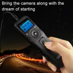 Programovatelná dálková spoušť Canon RST-7002 s LCD displejem, časovačem a intervalometrem pro time-lapse TopTechnology