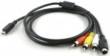 AV kabel pro videokamery Sony 3x CINCH, 1x S-VIDEO - VMC-15FS