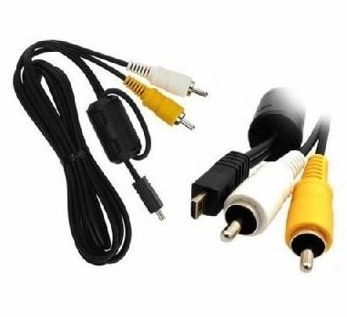 Audio video kabel pro fotoaparát Panasonic DMC-FX2, DMC-FX7, DMC-FX8, DMC-FX9, DMC-FX10 a další TopTechnology